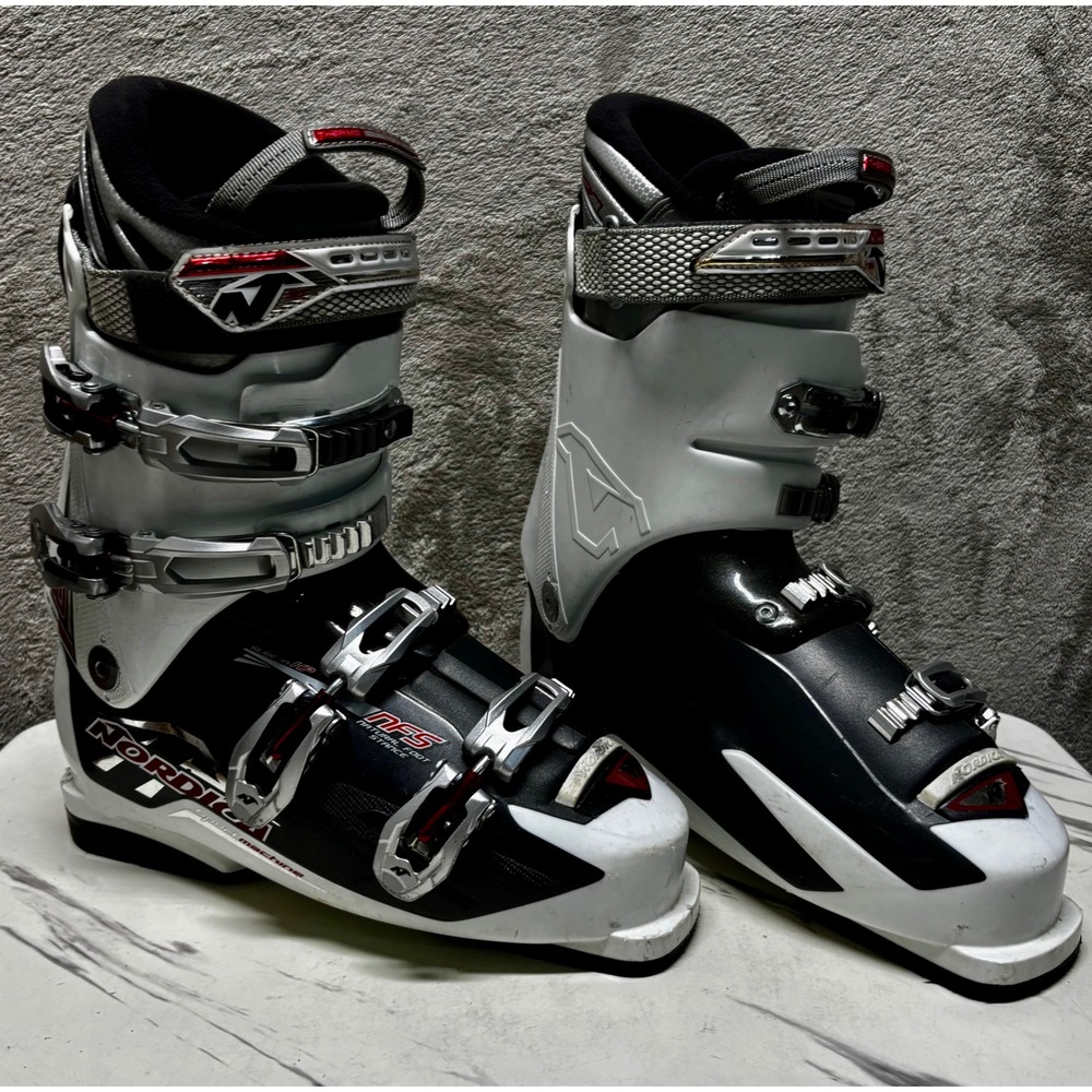 Nordica Sportmachine 10 Ski Boots NFS Mens 27.0-27.5 Downhill Flex 75-65